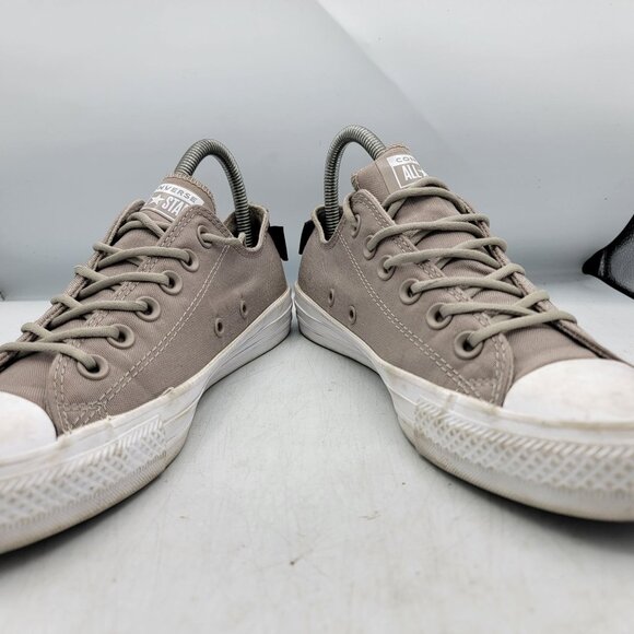 Converse Womens 7.5 Cordura Fabric Gray Canvas Low Top Sneakers Casual 157596F - Picture 3 of 13